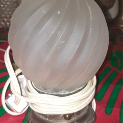 Small Short Antique Lamp