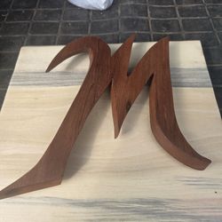 Custom made wood wall hangers