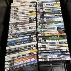 60 filler video games PS2 Wii SPORTS 
