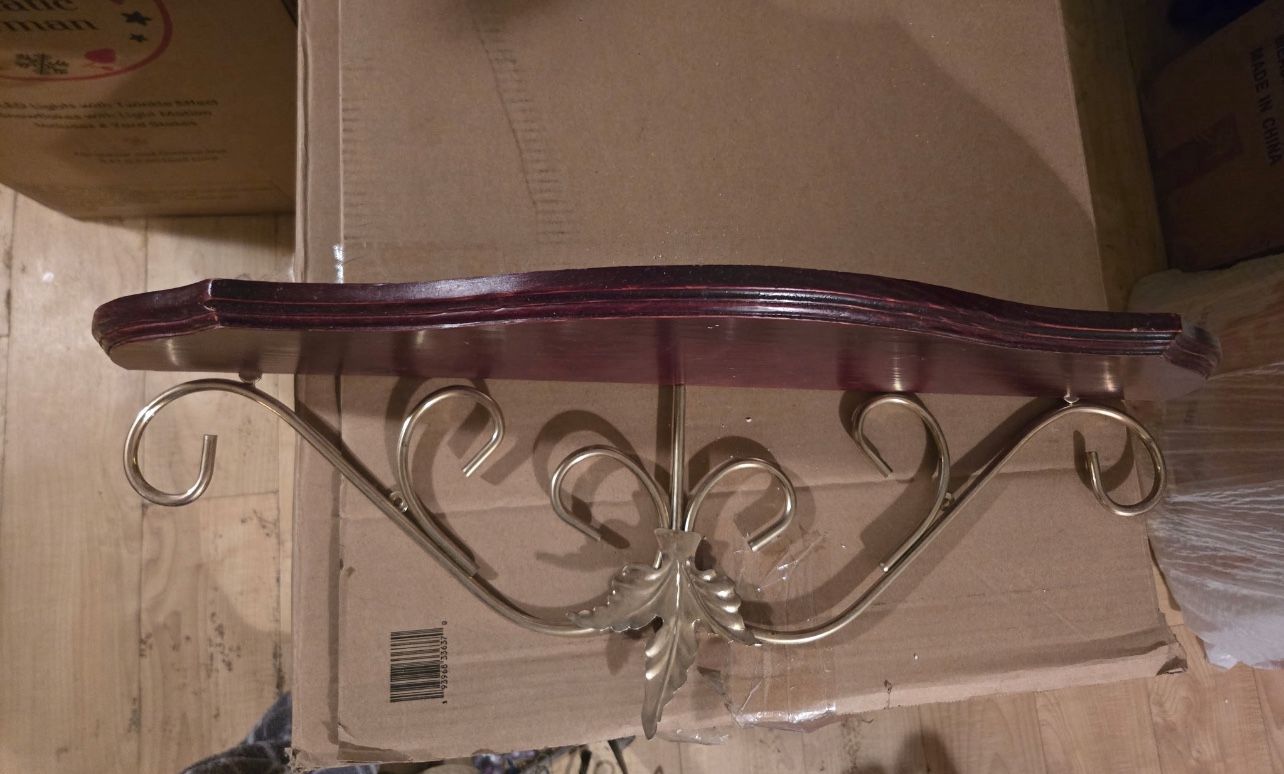 Vintage Wooden Shelf 