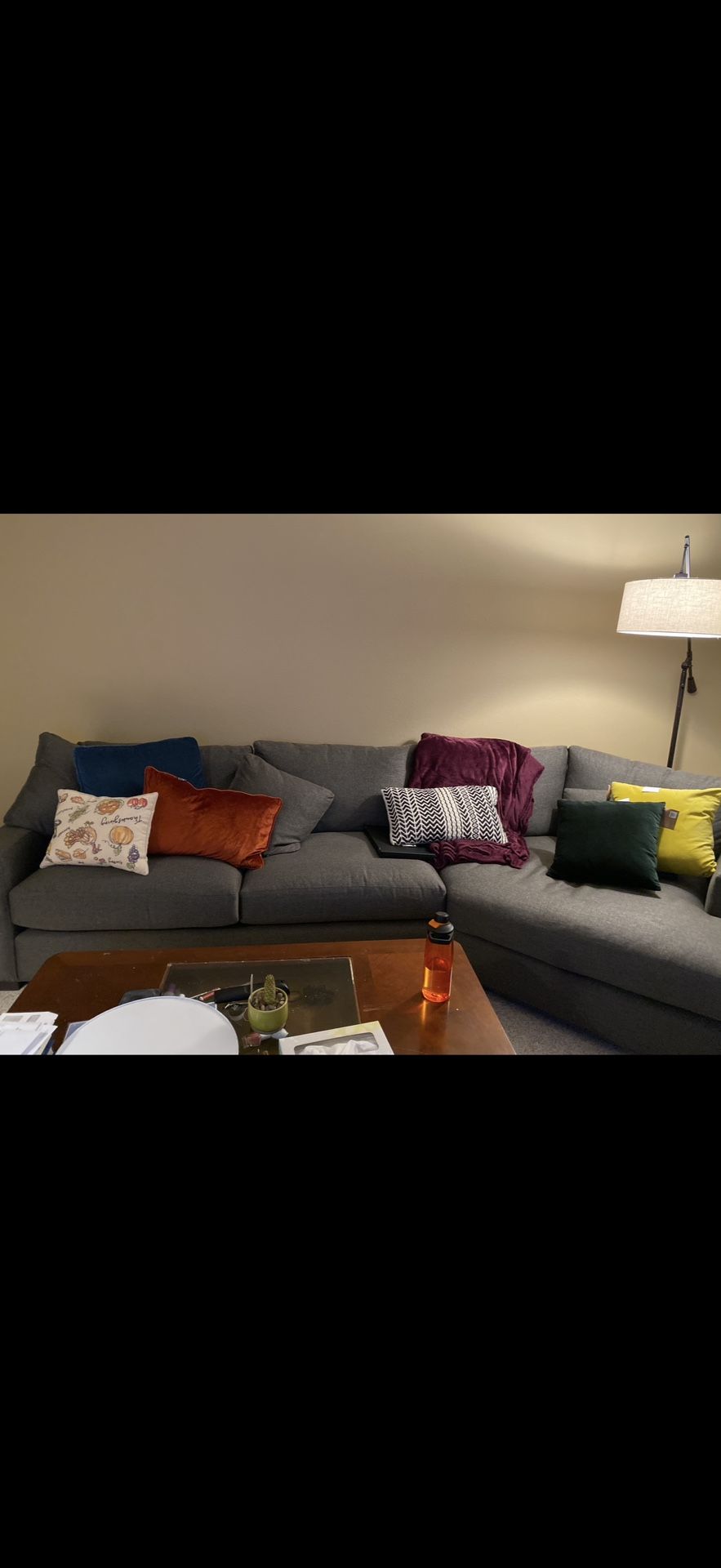 Room And Board Couch, Unique Sectional