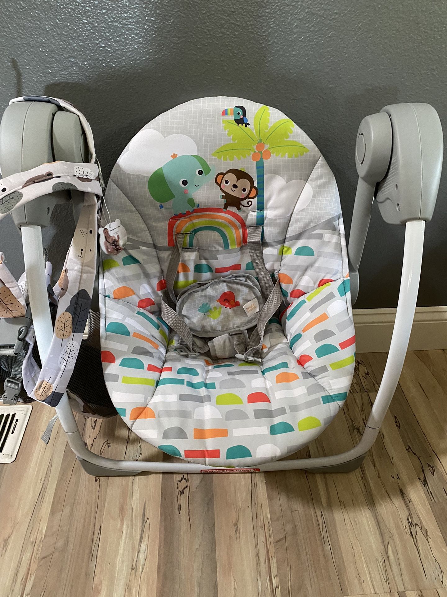 Bright Start Travel Swing And Kangaroo Baby Carrier