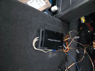 1200 w power acoustik 4 channel amp