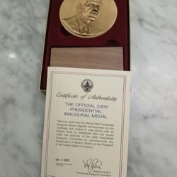 President Obama Medal Coin Large