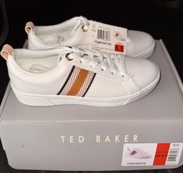 Ted Baker Women's Leather Sneaker, sz 6..5