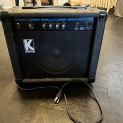 Kustom KBA20 20 Watt Bass/ Keyboard Amplifier