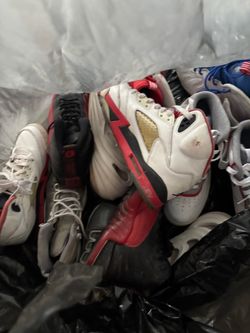 Bag of random shoes