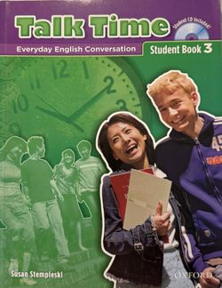Talk Time 3: Everyday English Conversation – Student Book (Oxford)