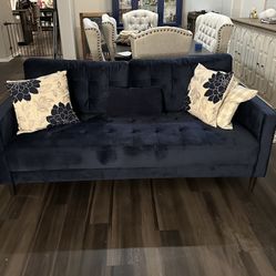 Navy Blue Couch 