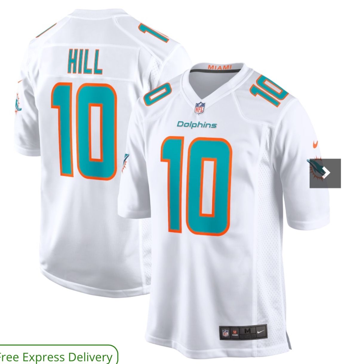 Tyreek Hill Authentic NFL Jersey