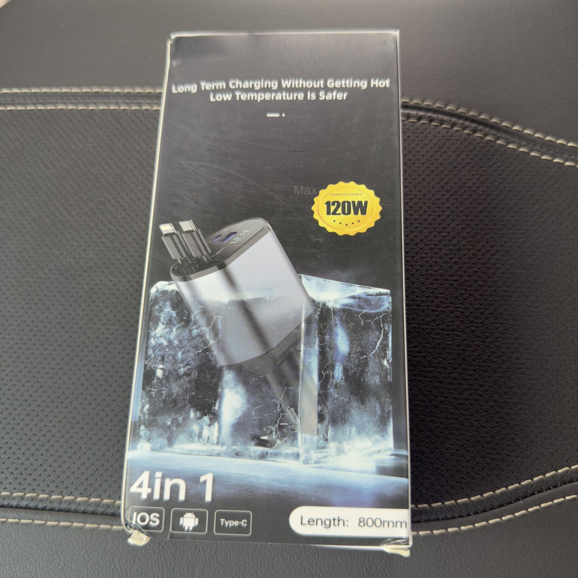 Long Term Charging Without Getting Hot Low Temperature is Safer Max 120W