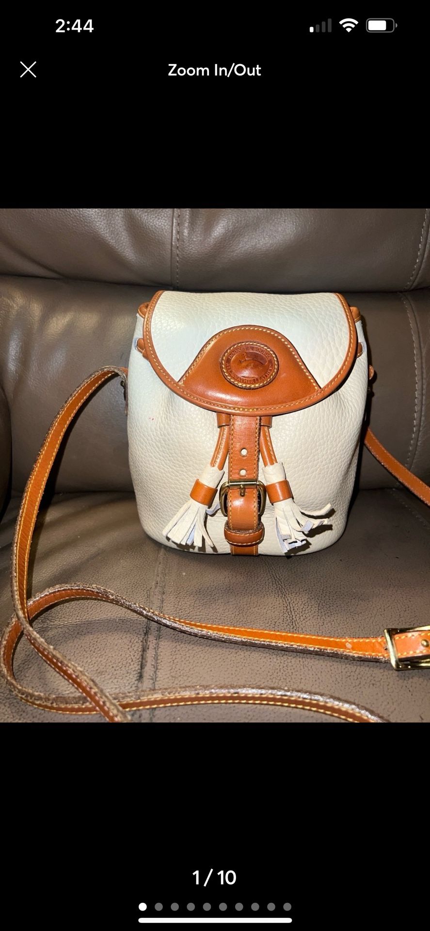 Dooney & Bourke Vintage All Weather Leather Crossbody Bag