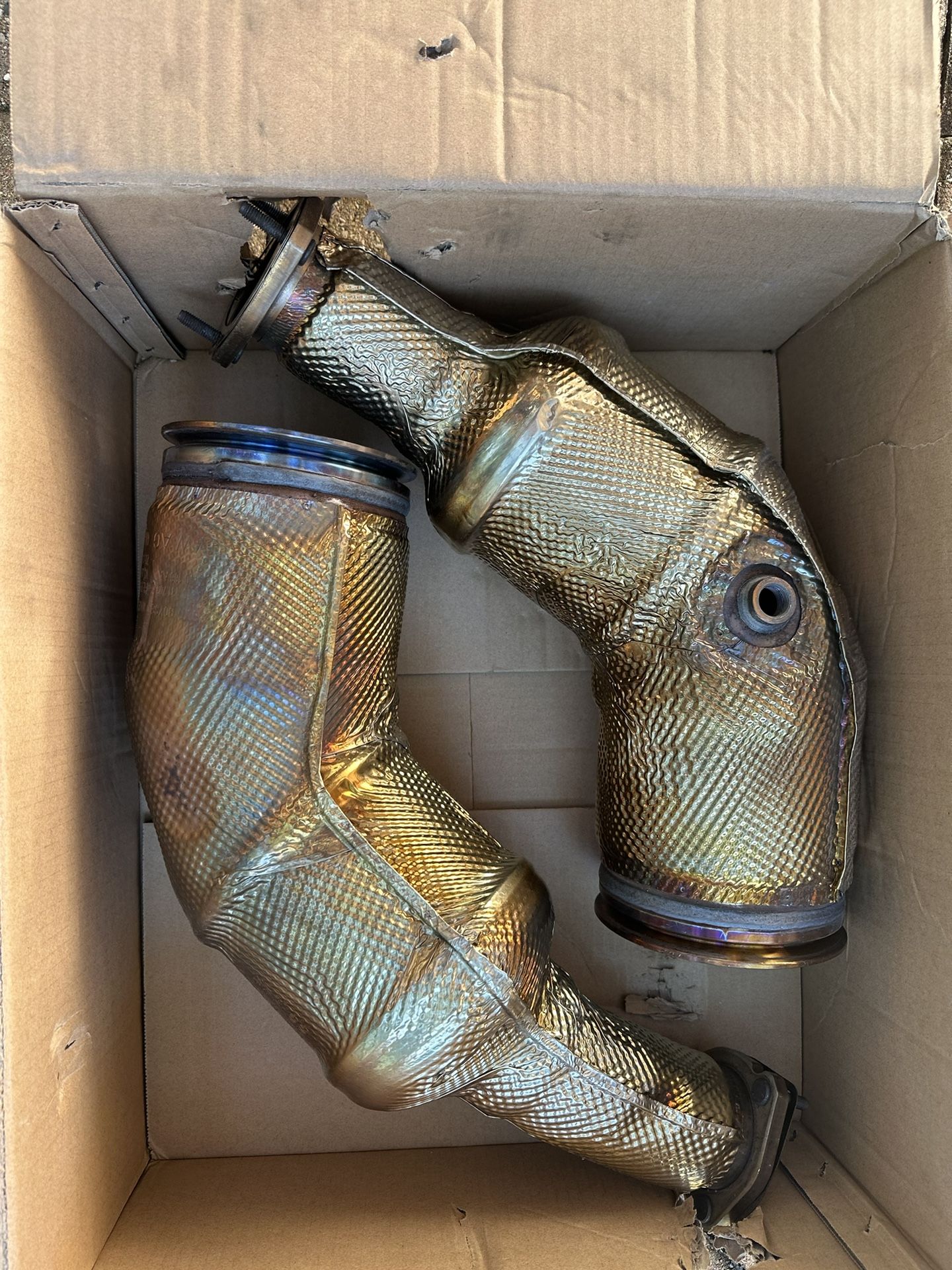 Oem 2023 Audi Rs7 Down Pipes