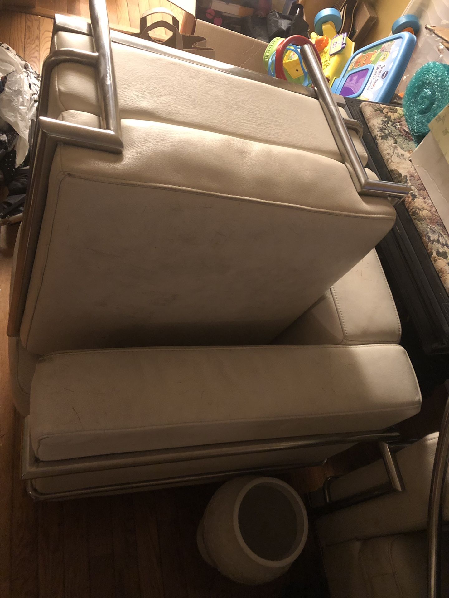 Leather couch & love seat Set