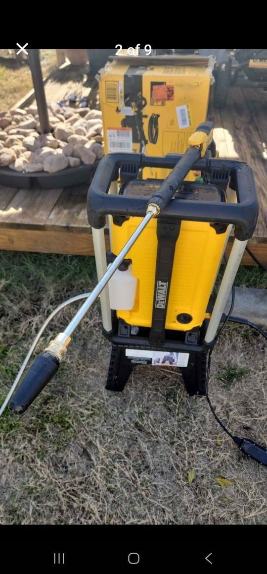 Dewalt corded electric 13amp 2600psi pressure washer kit