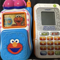 VTech Slide And Talk,& Elmos World Talking Phone