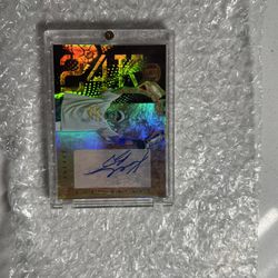 Kobe Bryant panini Orginal Sign 12 /49