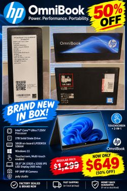 HP OmniBook x 2in1 AI16