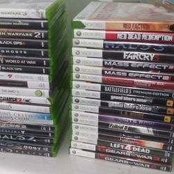 Xbox 360 Games Collection 