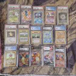 Pokémon Slabs All Cards $500 Trade 