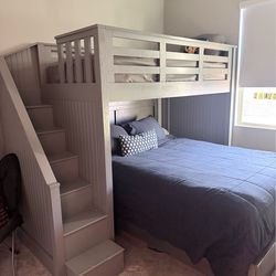 Pottery Barn Catalina Stair Loft Bed