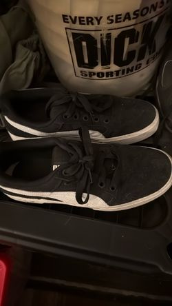 Puma Low-Top Sneakers Black and White