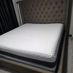 King Size Bed Frame And Mattress