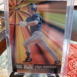 Edgar Martinez 1996 Score Big Bats Insert Baseball Card