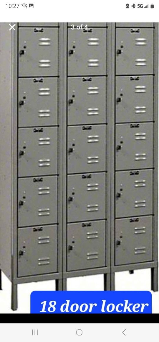 18 Door Locker Assambled.