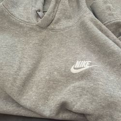 Grey Medium Nike Hoodie