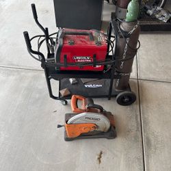Welder And Chopsaw 