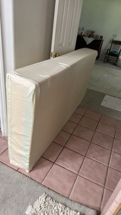 Twin X-Large foam mattress clean