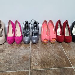 Platform Heels Size 6