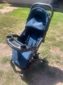 Mompush Baby Stroller Navy Blue