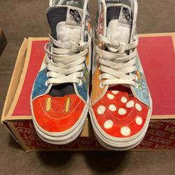Custom Walt Disney S8 hi Vans