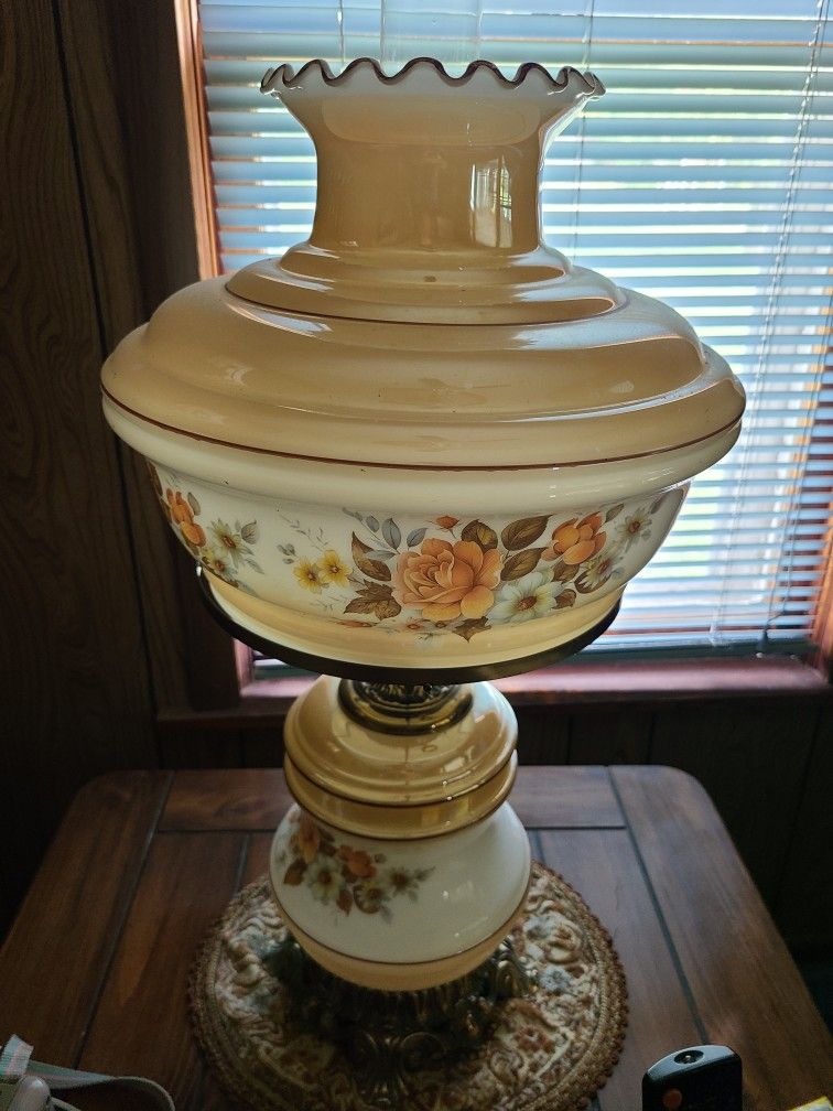 Vintage Hurricane Lamps