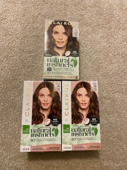 Clairol Hair Color (3-$12, 2-$8)