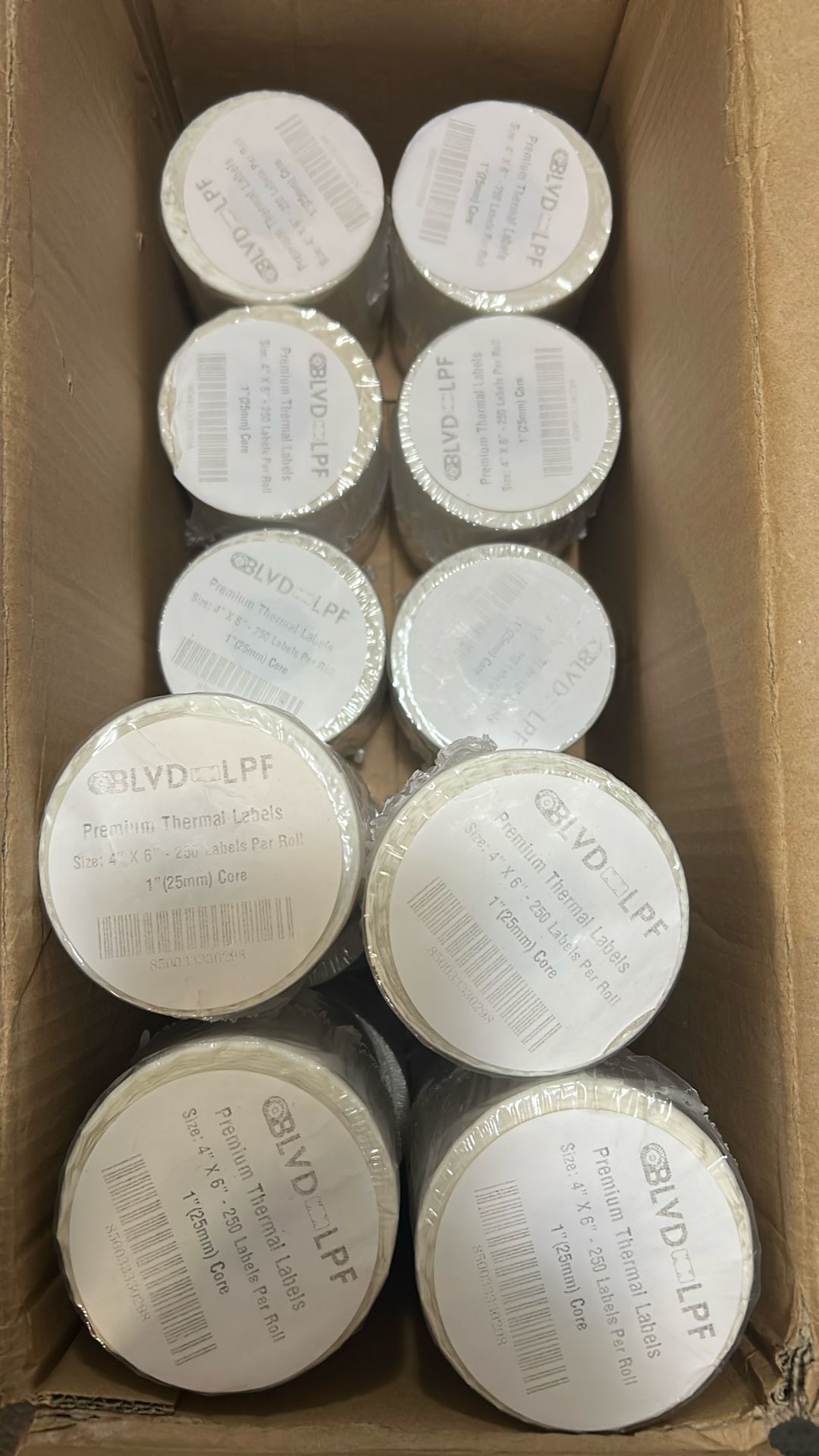 Thermal Printer  Shipping Labels  4  X 6   Lots Of  14  ( 3500 Labels )