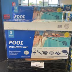 8 Piece Pool Cleaning Kit
