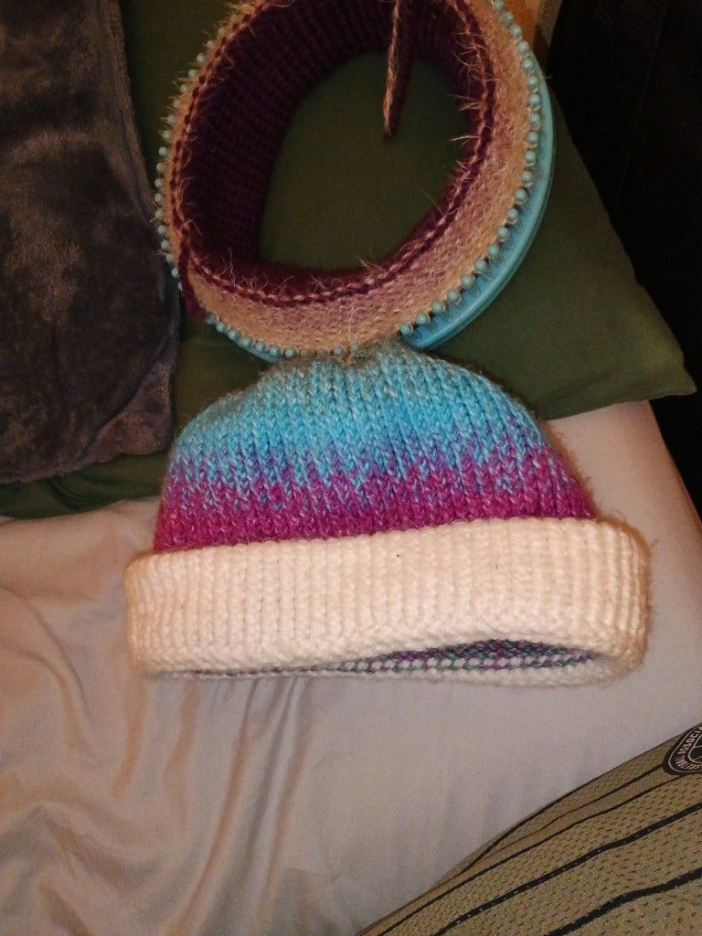 Homemade Knitting Beanies