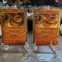 2023 Pokémon Cards Flareon # 130