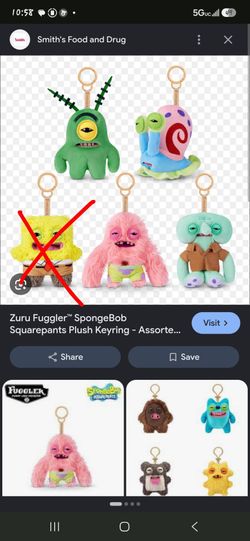 fuggler SpongeBob Keychain