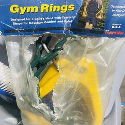 Swing Set Gym Rings 