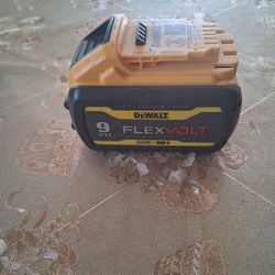 Battery 9ah Flexvolt 20 /60v