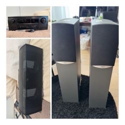 Surround Sound Speakers And Receiver