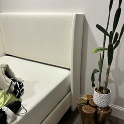 Bed And Nightstand 