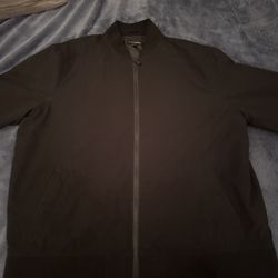 Bomber Jacket All Black Size XL