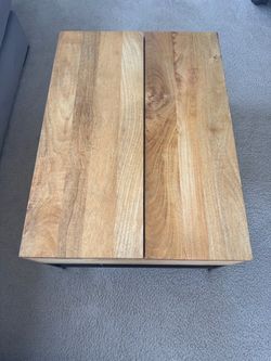West Elm Industrial Storage Coffee Table