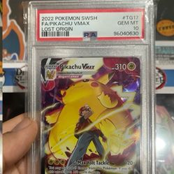 Pikachu Vmax PSA 10