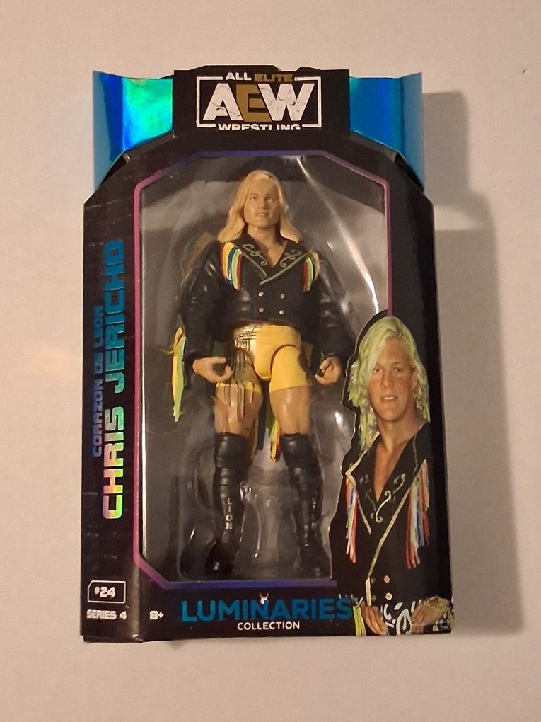 New 2022 AEW Corazon De Leon Chris Jerico Action Figure